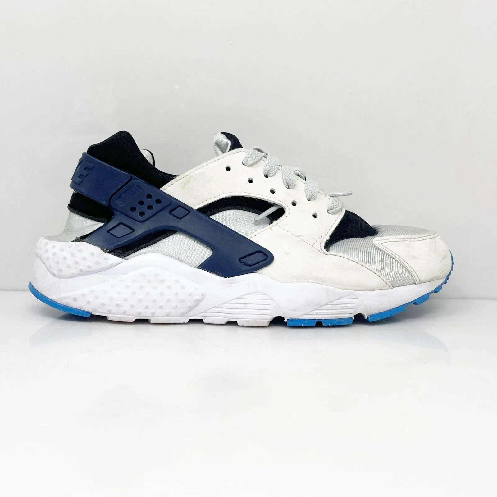 Nike Boys Huarache Run 654275-119 White Running Shoes Sneakers Size 7Y