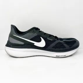 Nike Mens Air Zoom Structure 25 DJ7883-002 Black Running Shoes Sneakers Sz 10.5