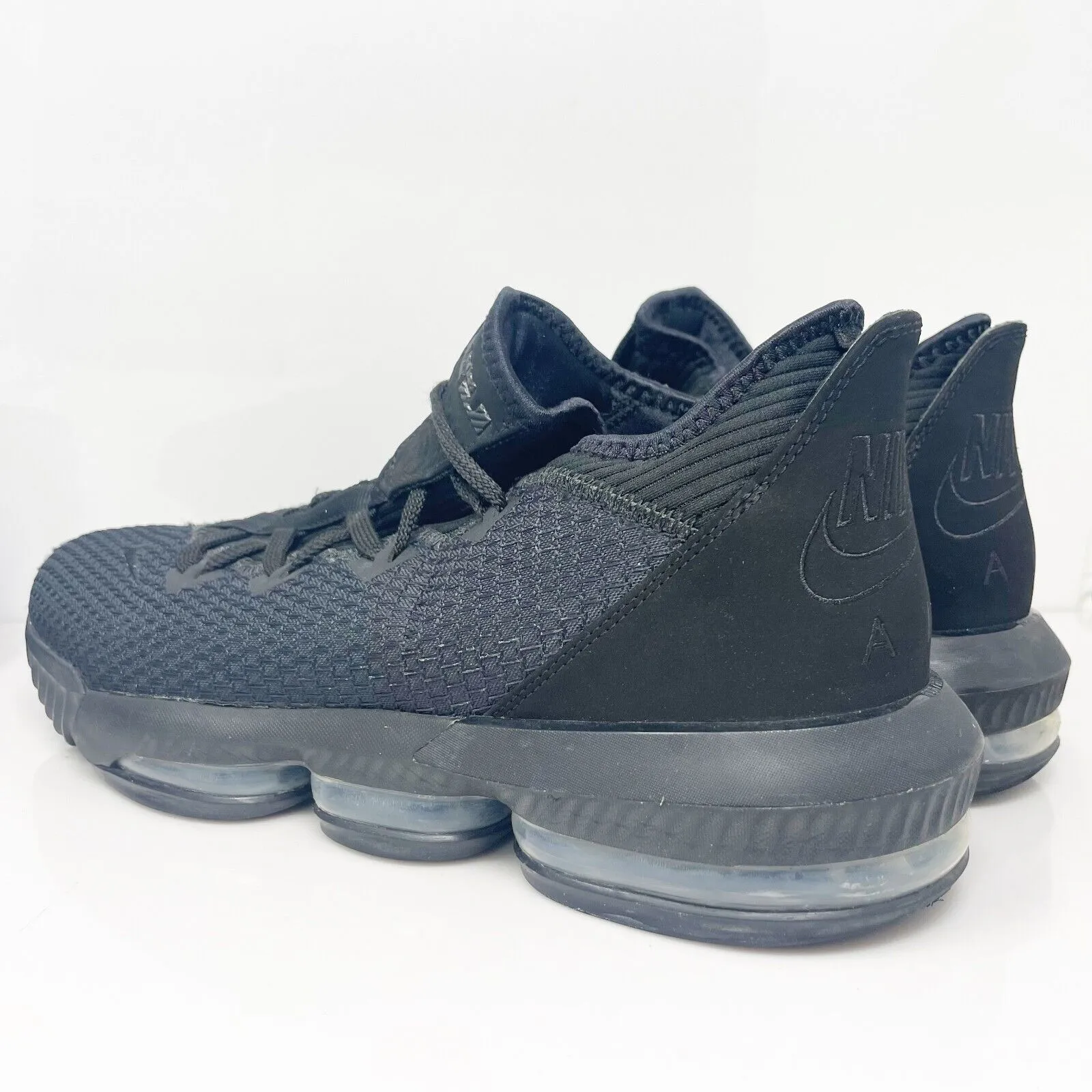 Nike Mens Lebron 16 Low CI2668-002 Black Basketball Shoes Sneakers Size 13