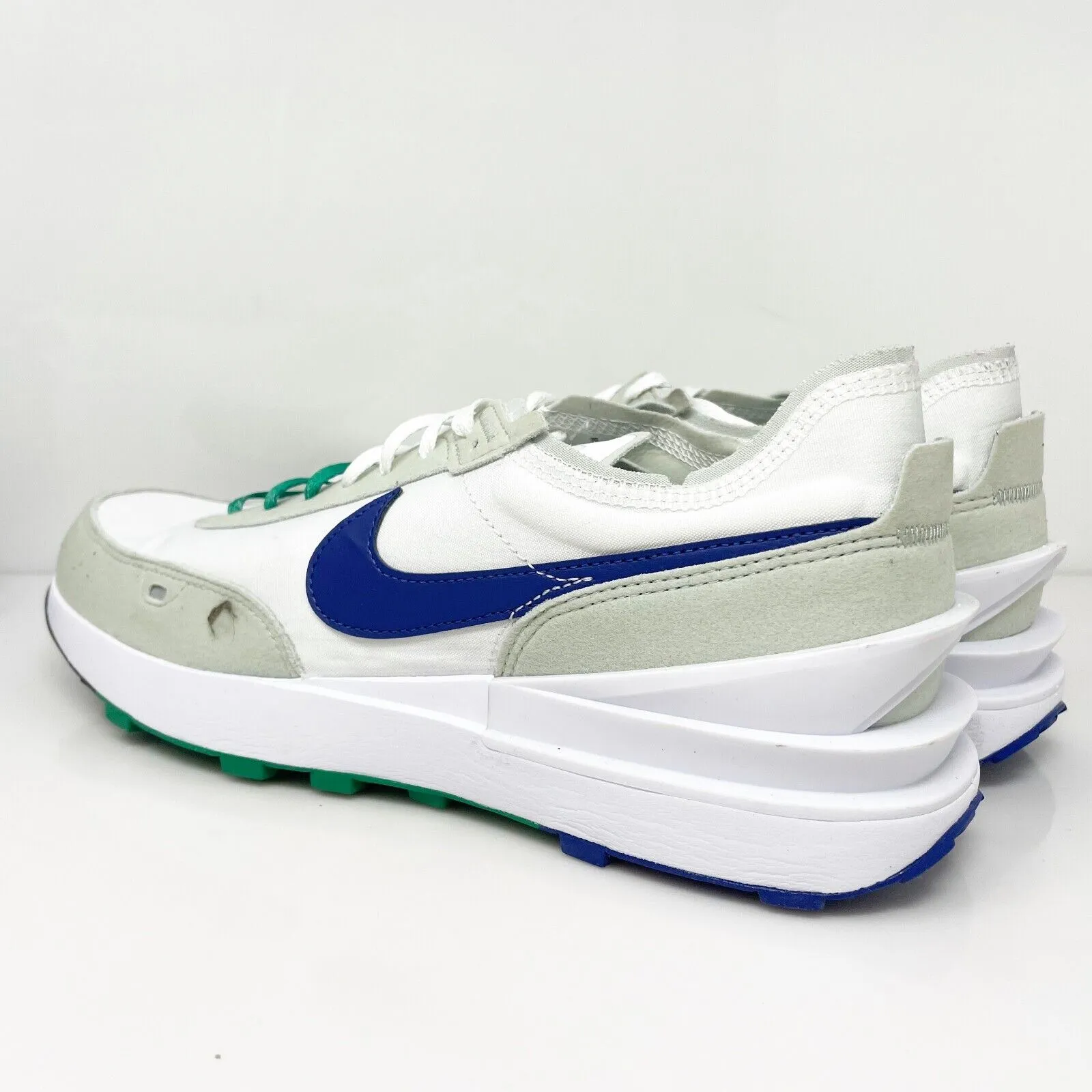 Nike Mens Waffle One FB8902-100 White Running Shoes Sneakers Size 11