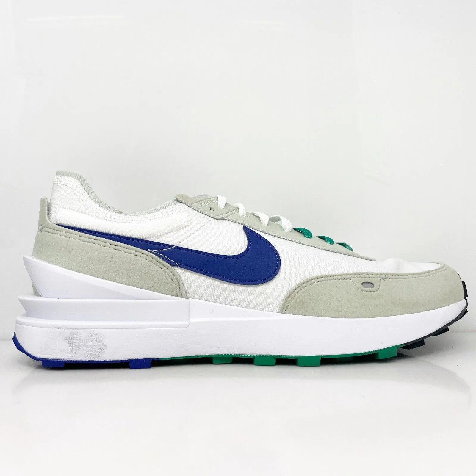 Nike Mens Waffle One FB8902-100 White Running Shoes Sneakers Size 11