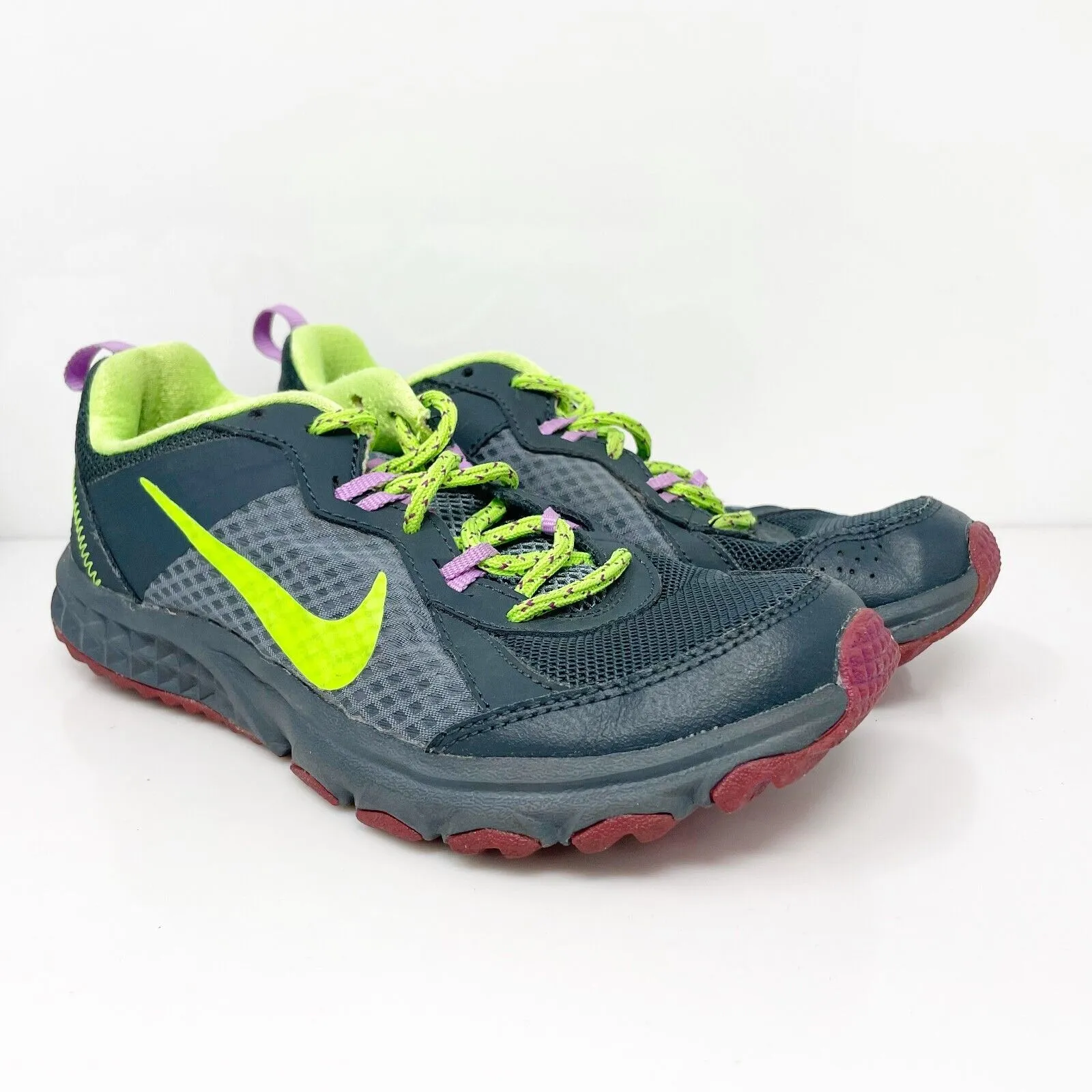 Nike Womens Wild Trail 643074-015 Gray Running Shoes Sneakers Size 6.5