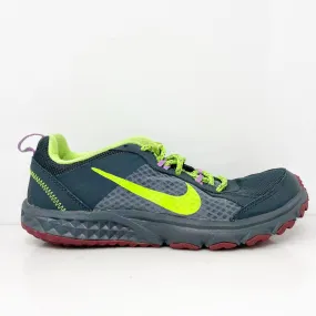 Nike Womens Wild Trail 643074-015 Gray Running Shoes Sneakers Size 6.5