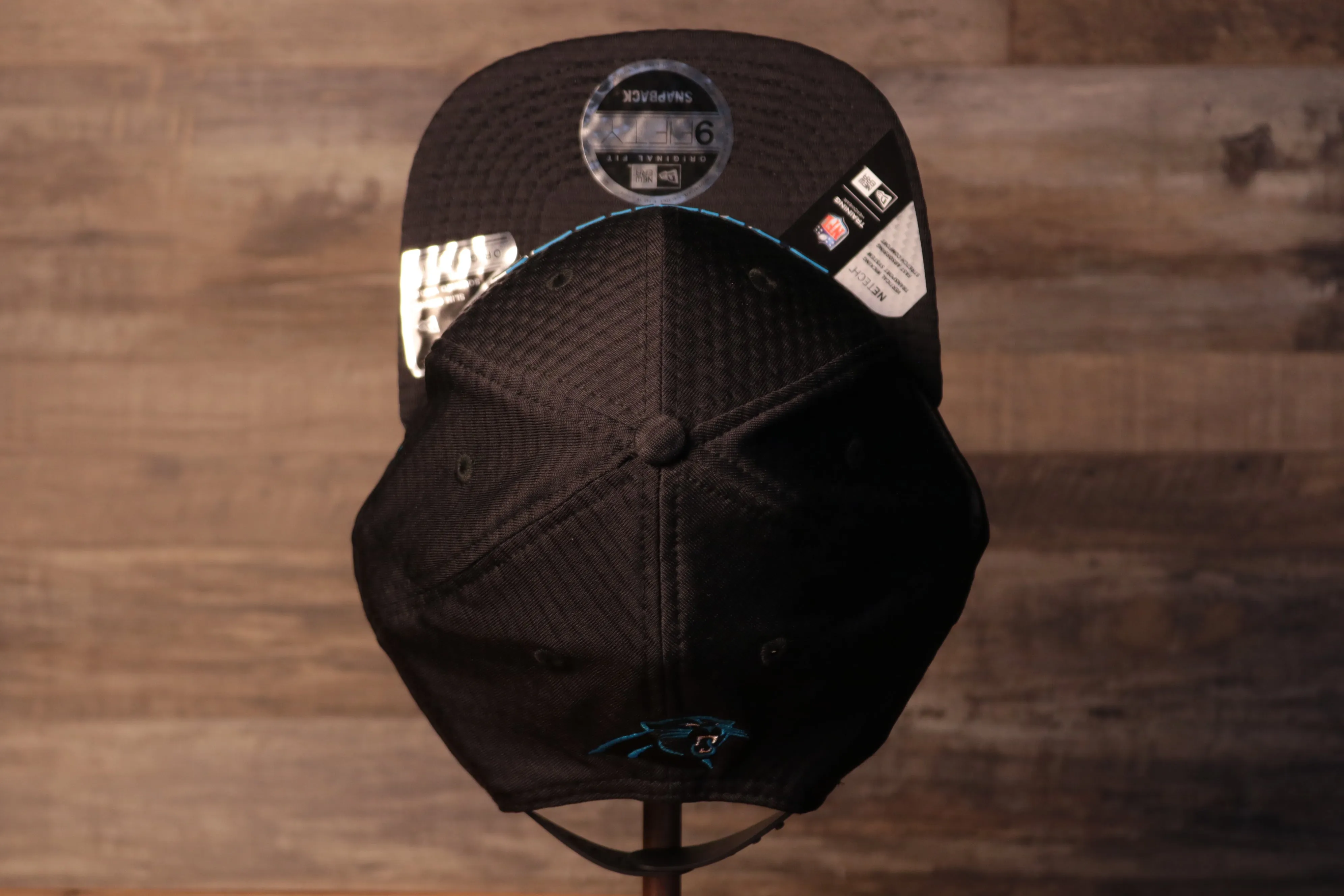 Panthers 2020 Training Camp Snapback Hat | Carolina Panthers 2020 On-Field Black Training Camp Snap Cap