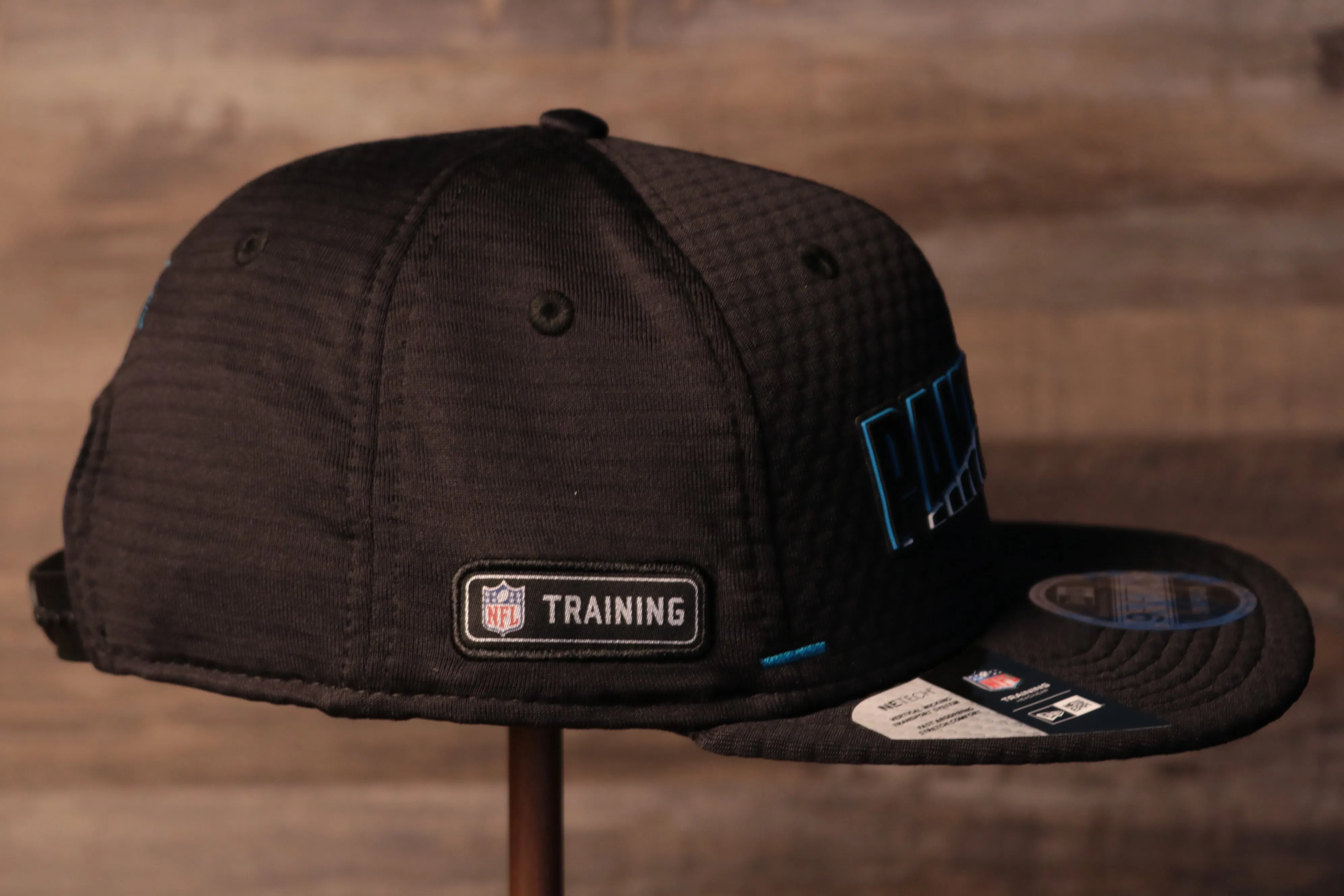 Panthers 2020 Training Camp Snapback Hat | Carolina Panthers 2020 On-Field Black Training Camp Snap Cap