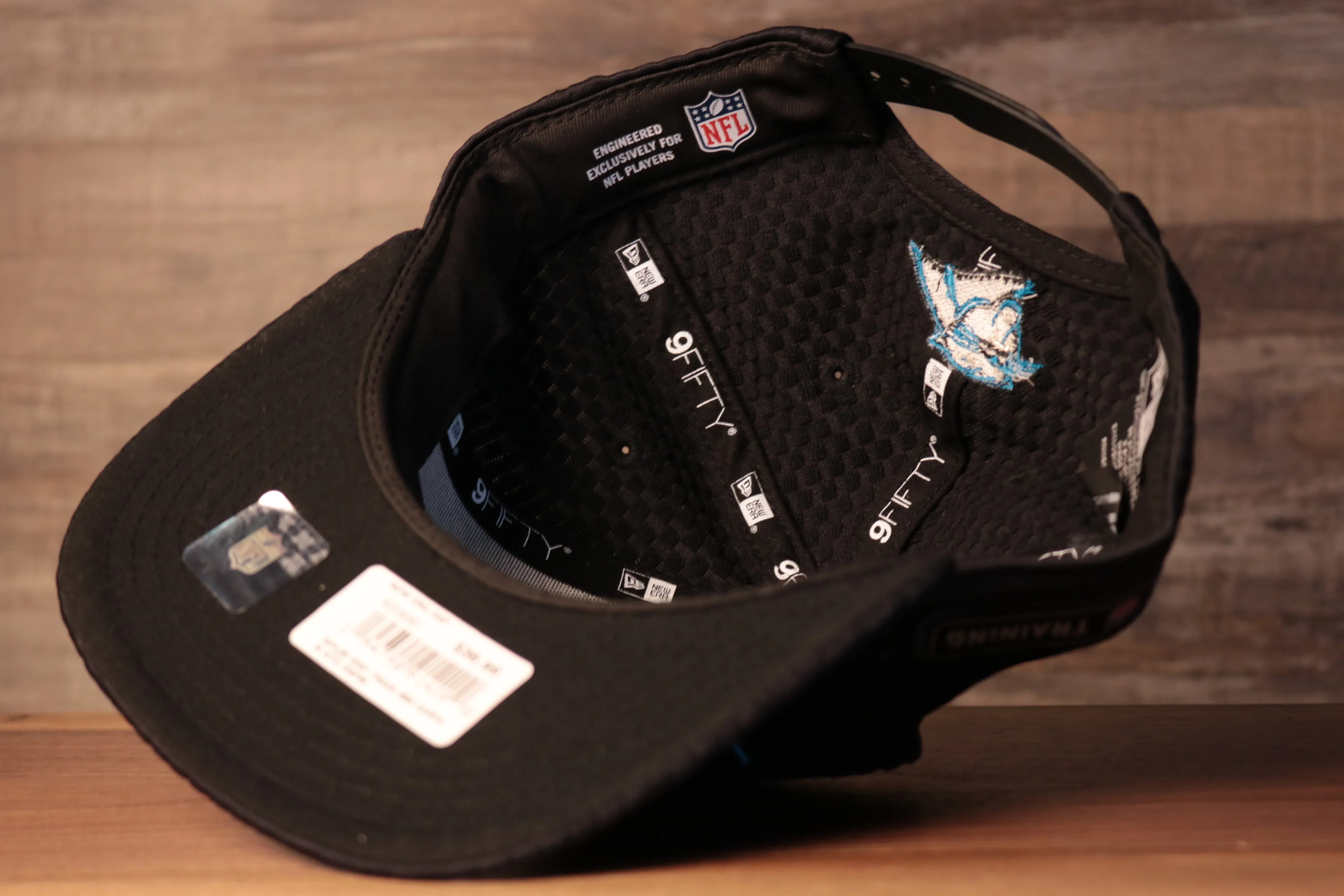 Panthers 2020 Training Camp Snapback Hat | Carolina Panthers 2020 On-Field Black Training Camp Snap Cap