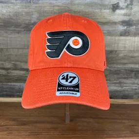 Philadelphia Flyers Orange Adjustable Dad Hat