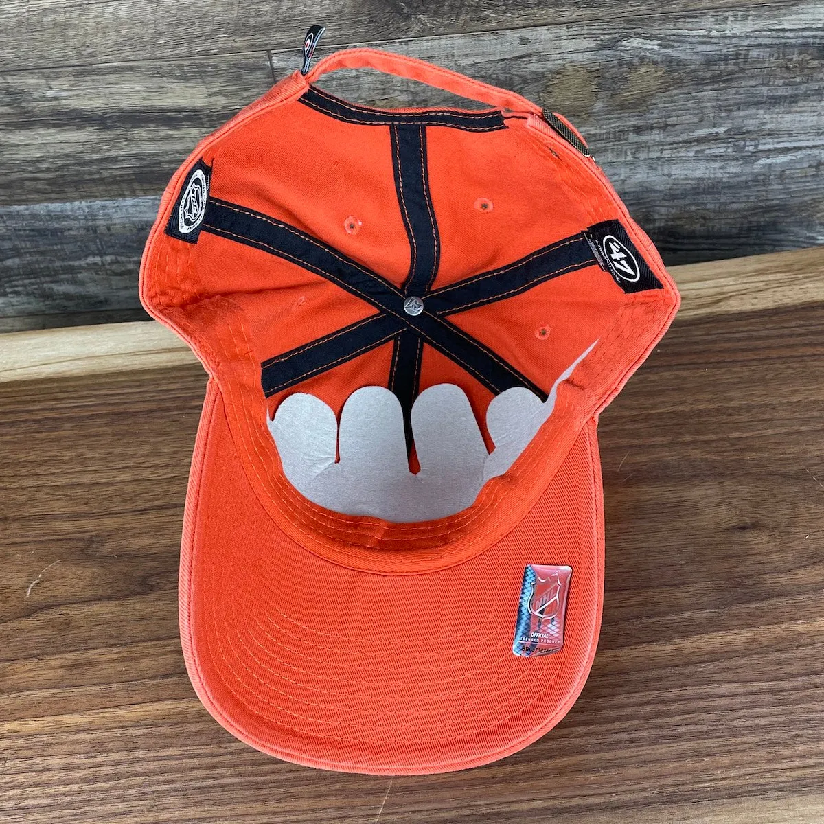 Philadelphia Flyers Orange Adjustable Dad Hat