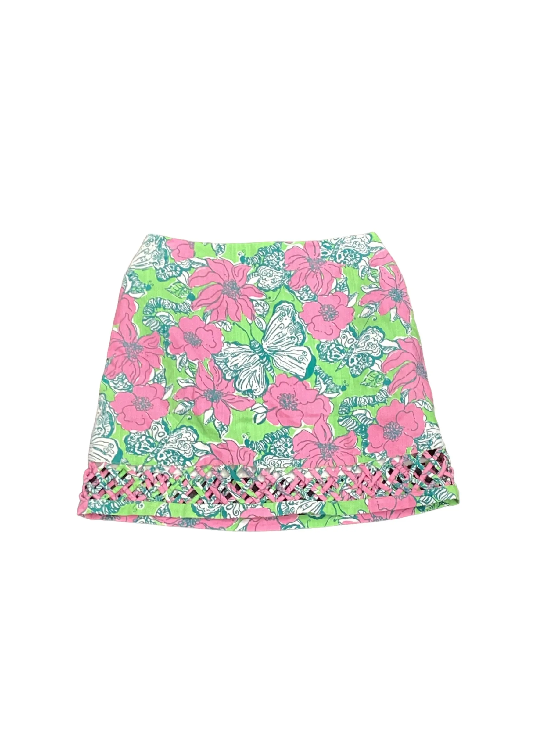 Pink Skirt Mini & Short Lilly Pulitzer, Size 4