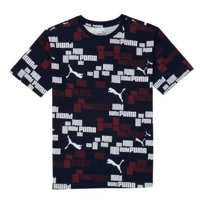 PUMA Big Boys Crew Neck Short Sleeve Graphic T-Shirt