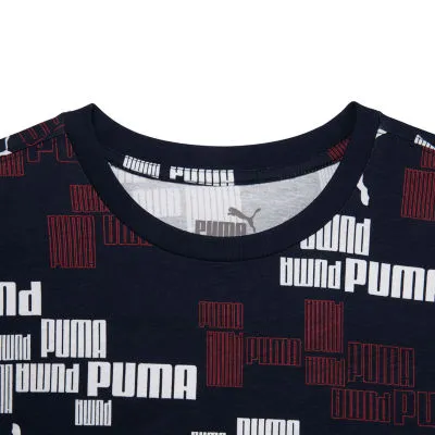 PUMA Big Boys Crew Neck Short Sleeve Graphic T-Shirt