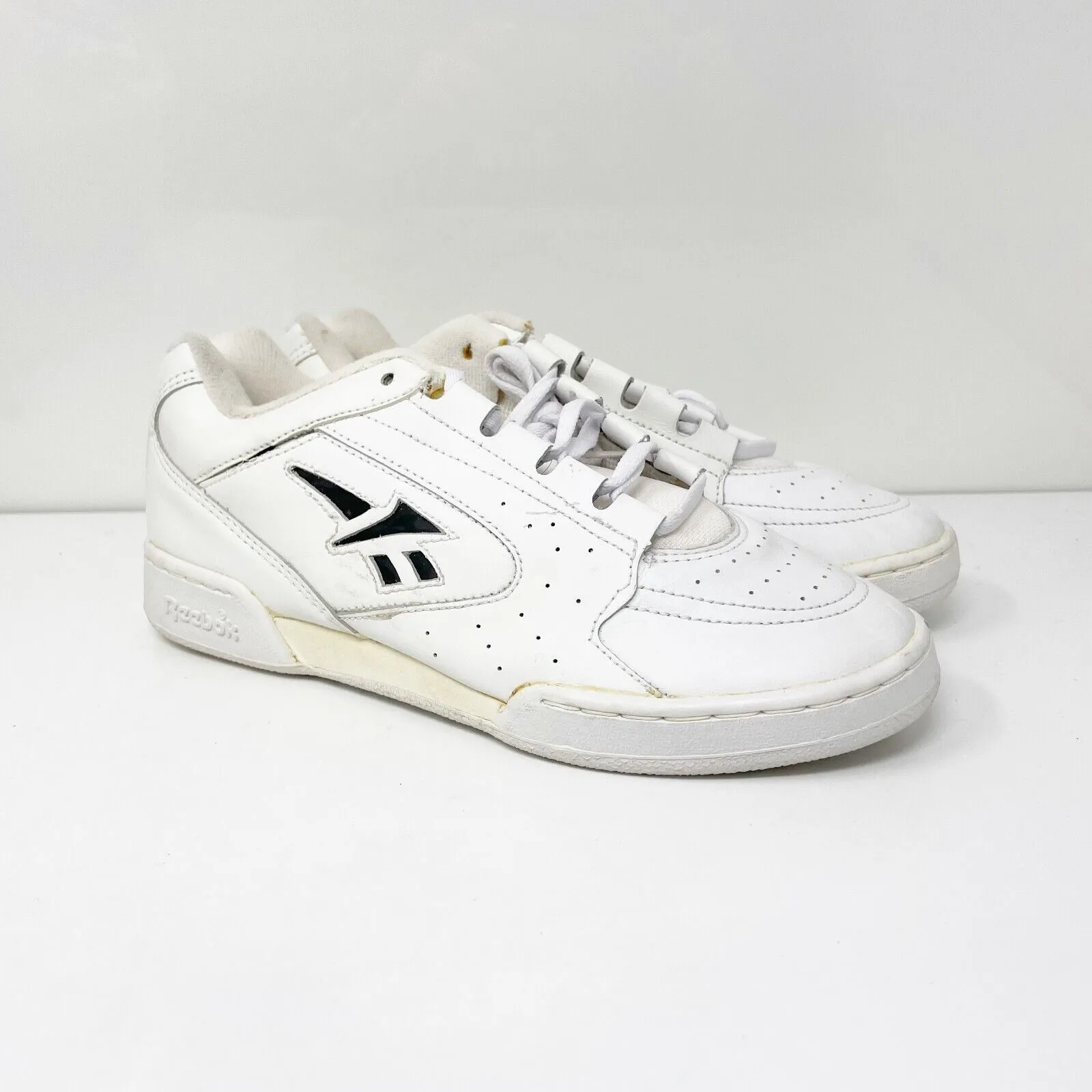 Reebok Womens Freestyle 6-40668 White Casual Shoes Sneakers Size 7.5