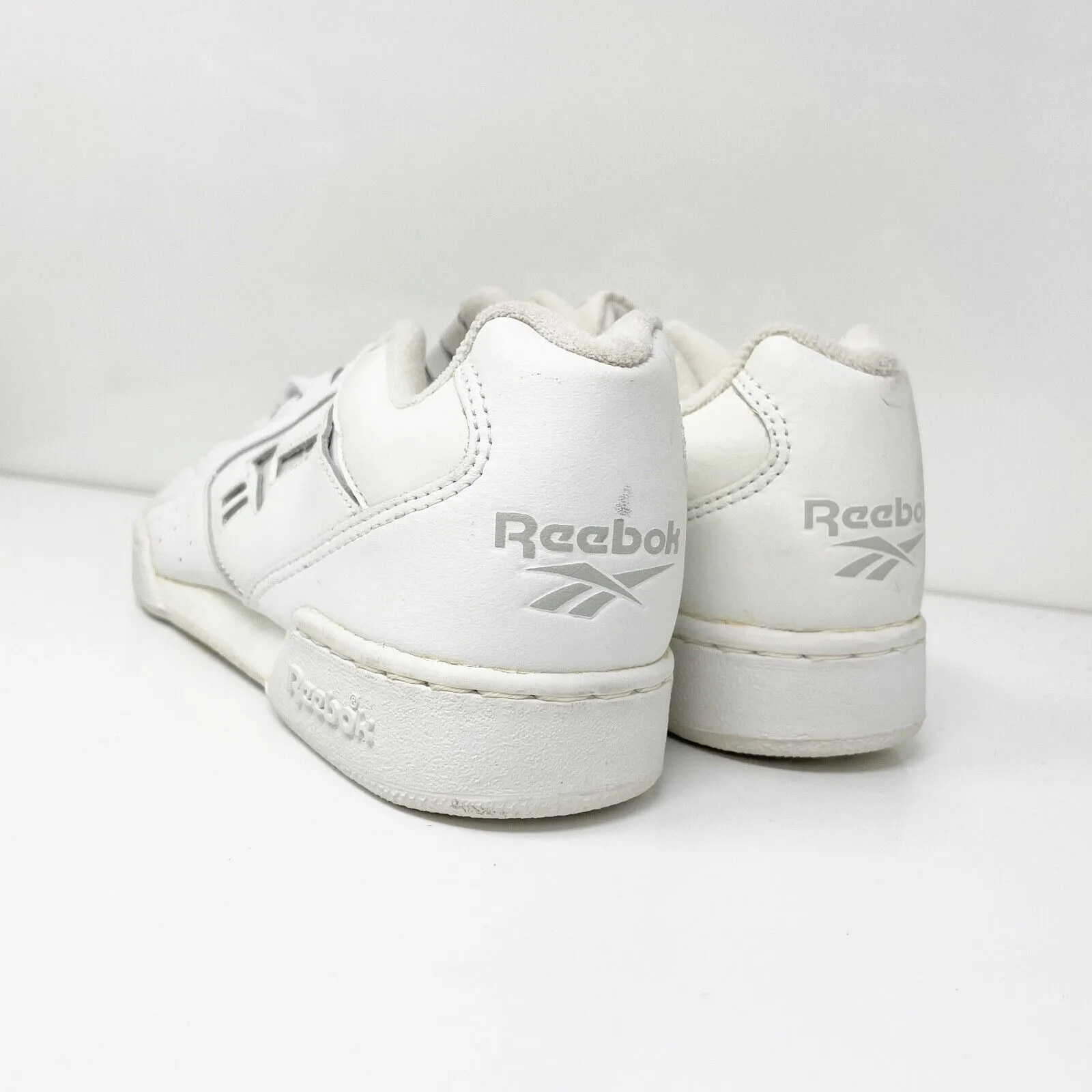 Reebok Womens Freestyle 6-40668 White Casual Shoes Sneakers Size 7.5