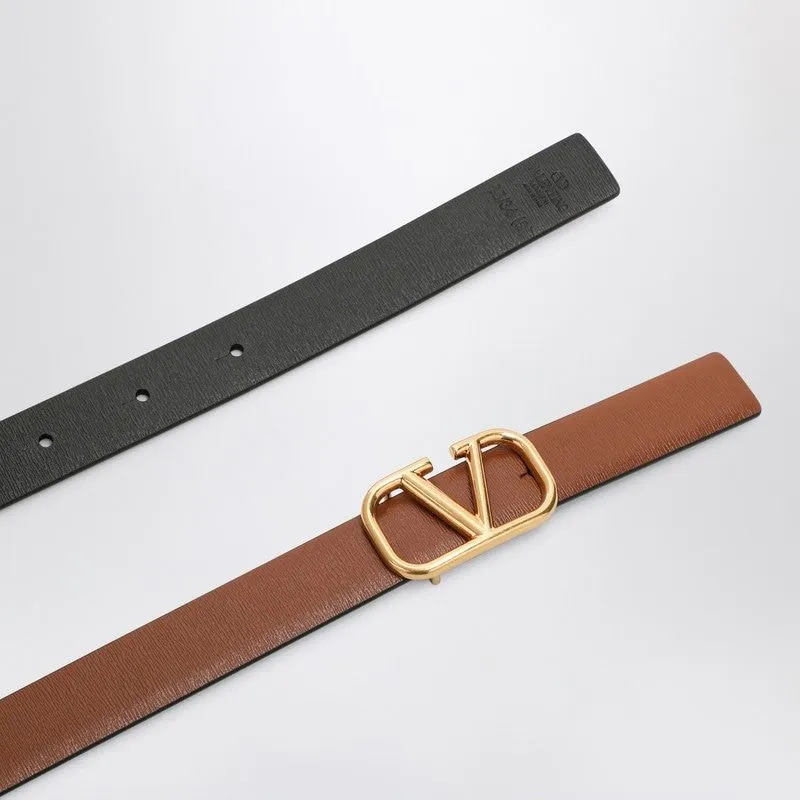 REVERSIBLE LEATHER/BLACK BELT