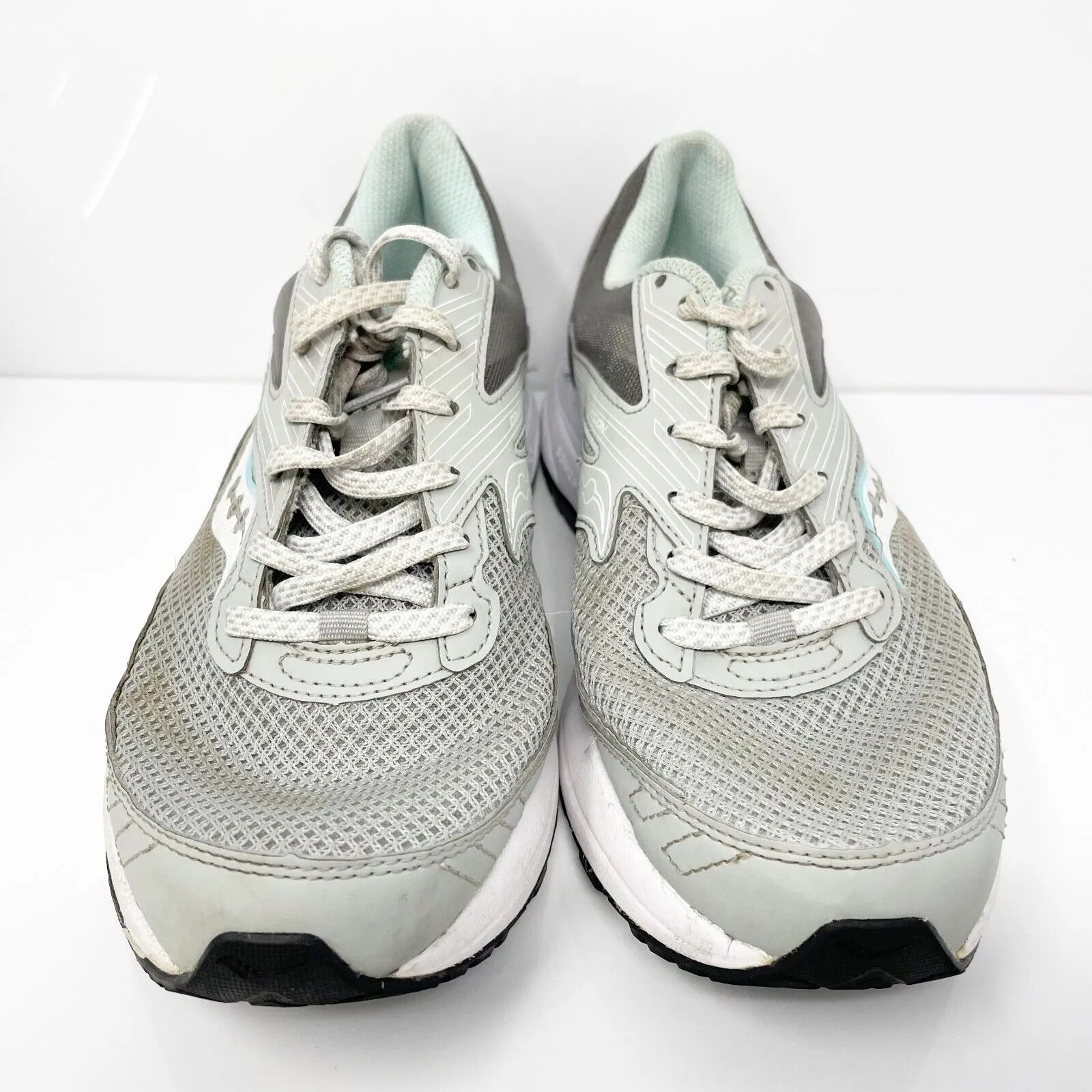 Saucony Womens Cohesion 15 Plush S10704-1 Gray Running Shoes Sneakers Size 8 W