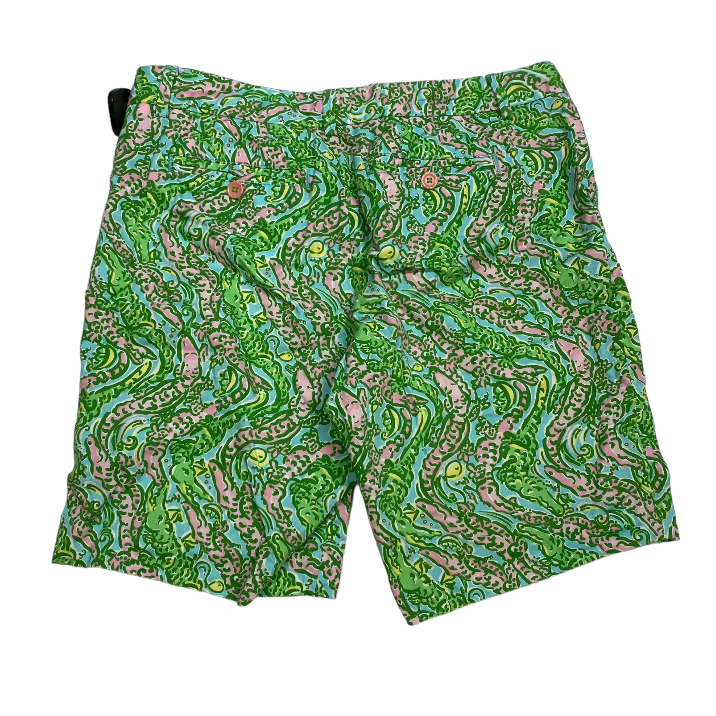 Shorts Designer By Lilly Pulitzer In Green, Size: 4