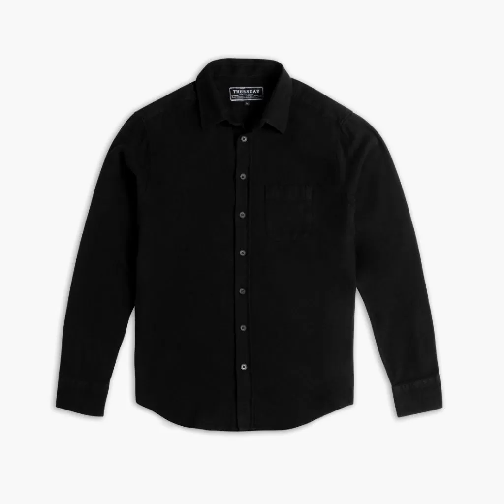 Solid Shirt | Black