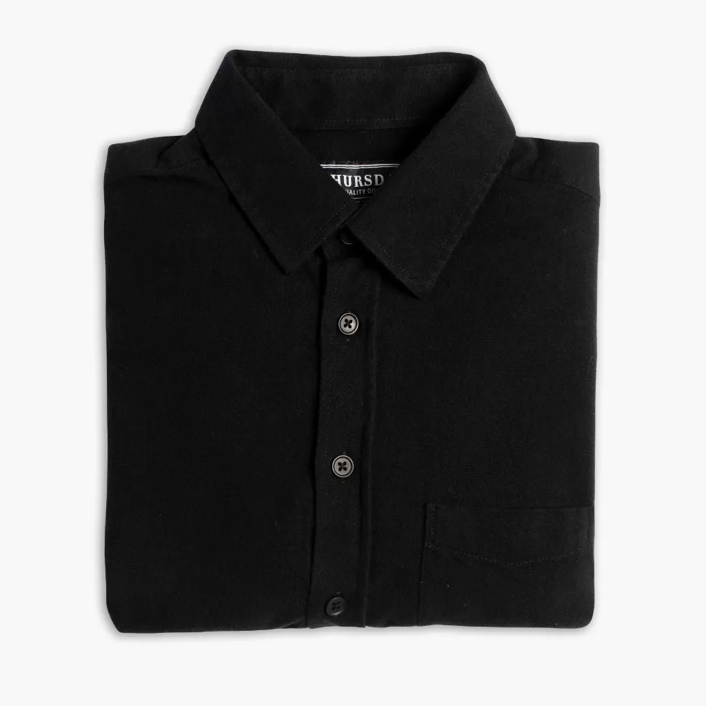 Solid Shirt | Black