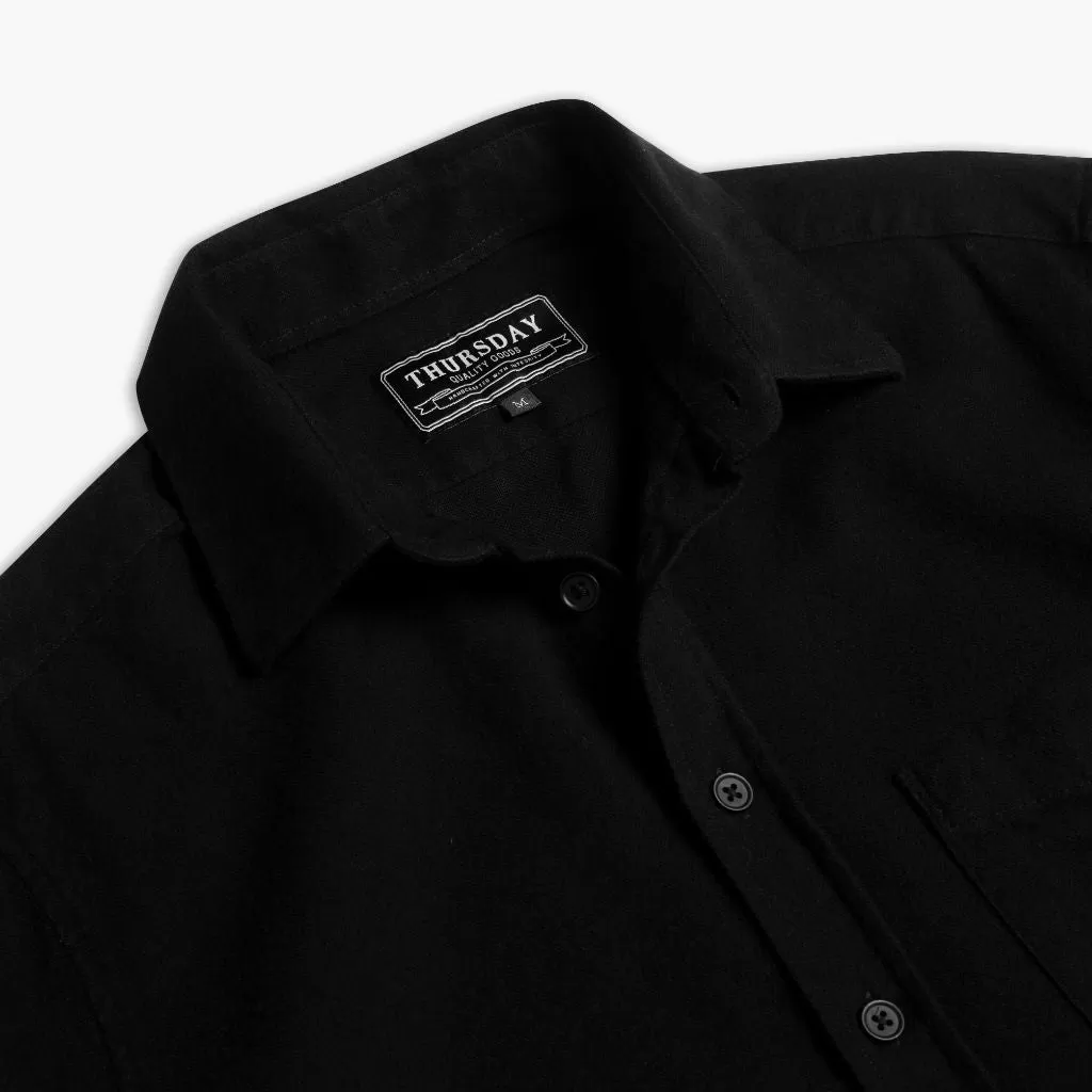 Solid Shirt | Black