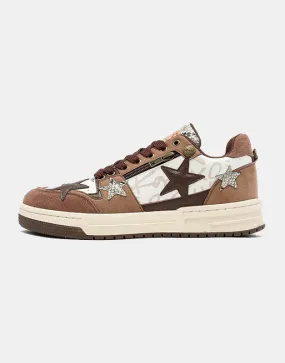 Star Eli1 Skate Sneakers - Brown