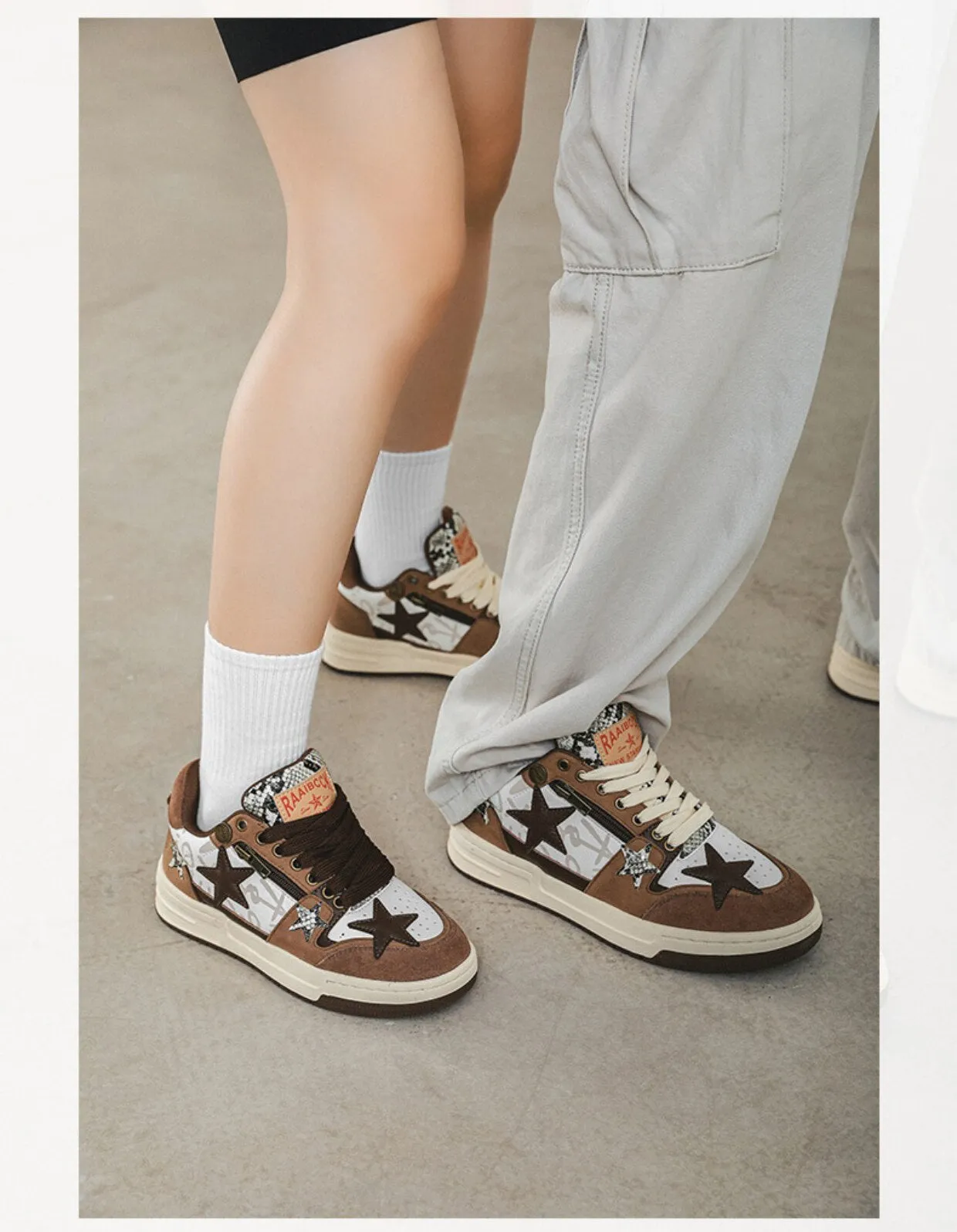 Star Eli1 Skate Sneakers - Brown