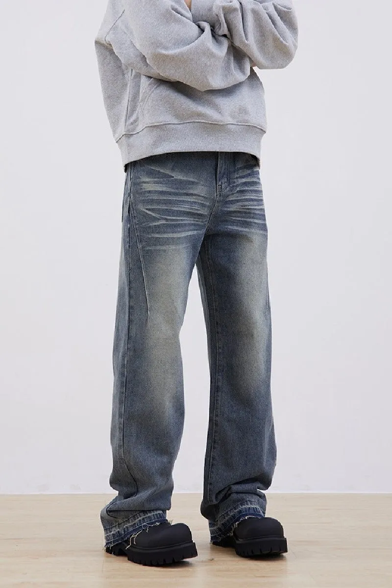 Straight Loose Light Washed Jeans