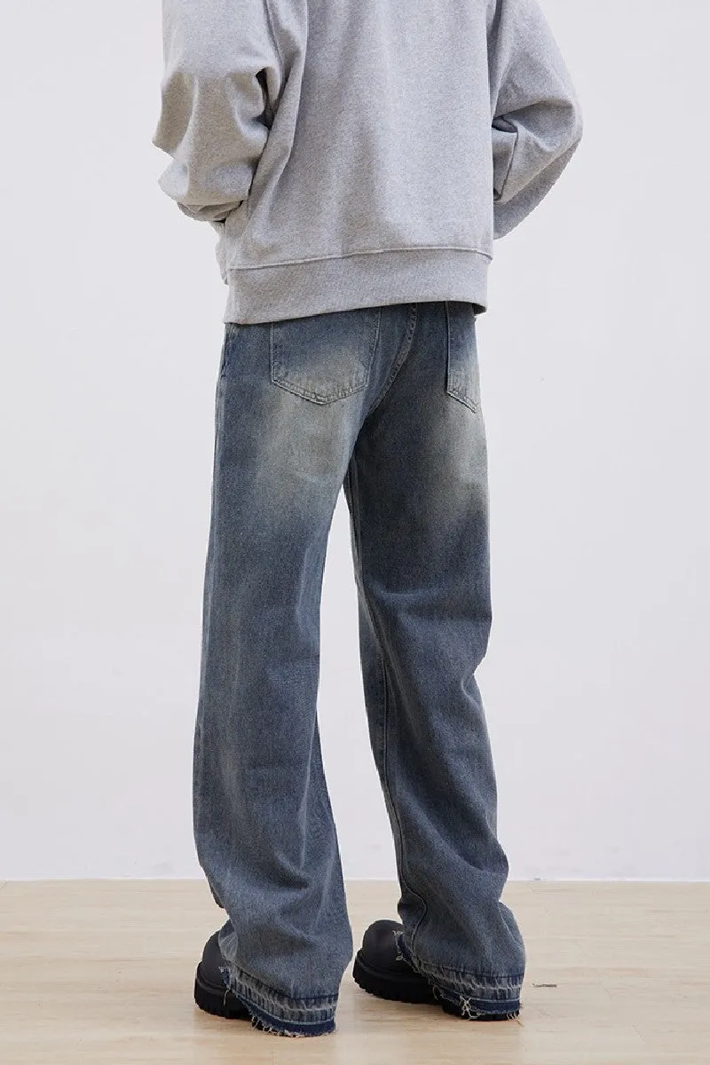 Straight Loose Light Washed Jeans