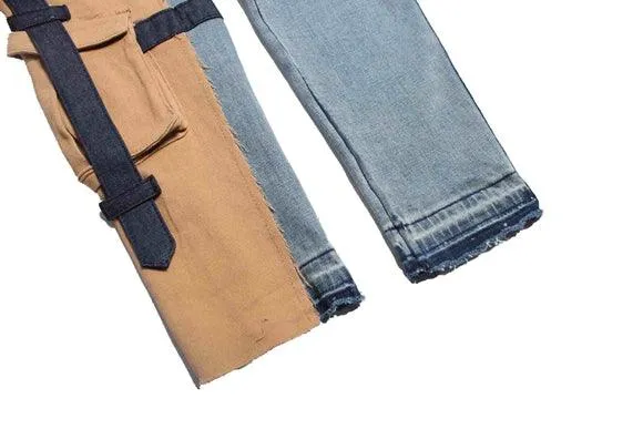 Straps Cargo Jeans