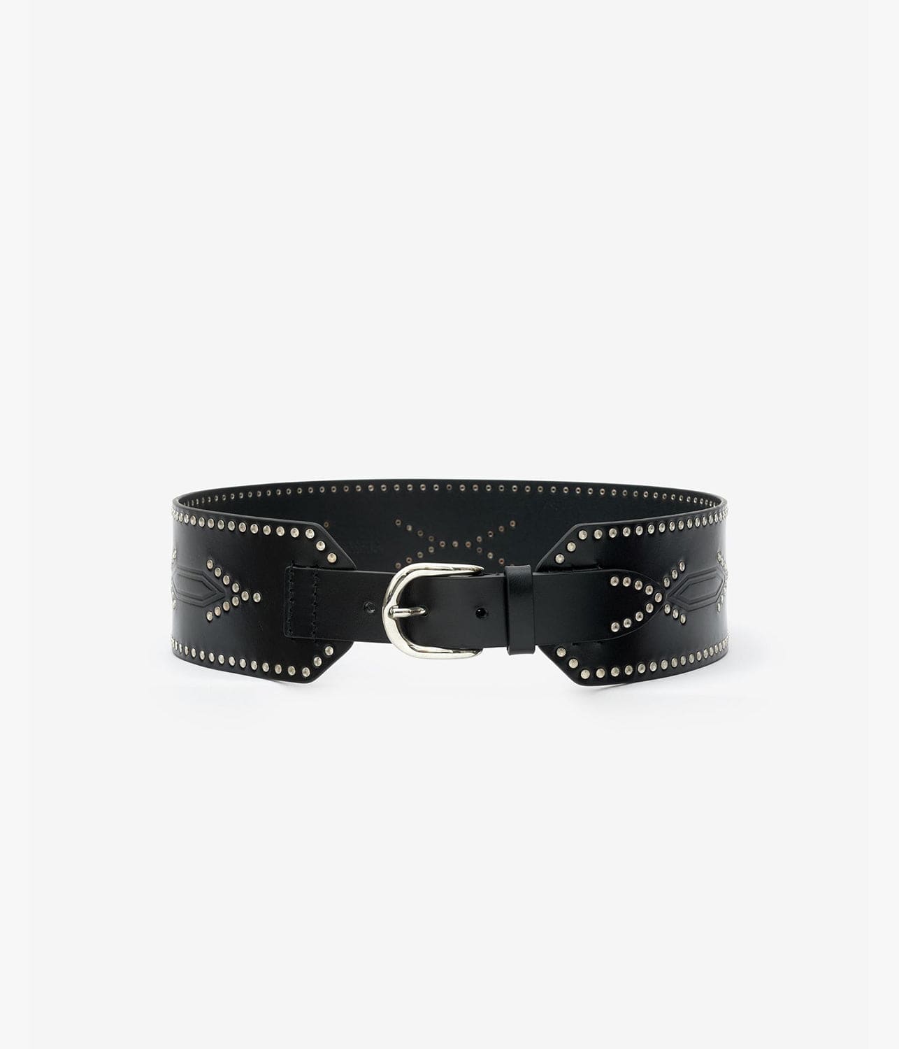 TELMA BELT-BLACK SILVER