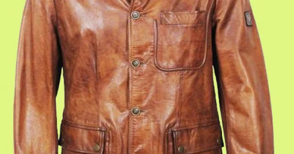 Three Pocket Leather Jacket