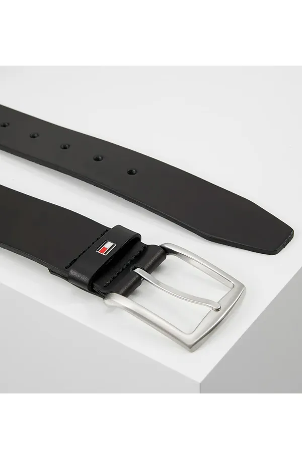 Tommy Hilfiger Denton Flag Belt 4.0 Black