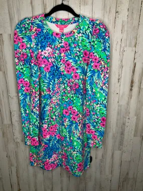 Top Long Sleeve By Lilly Pulitzer In Floral Print, Size: Xs