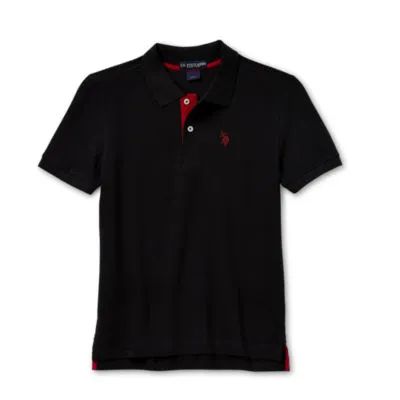 U.S. Polo Assn. Little & Big Boys Embroidered Short Sleeve Polo Shirt