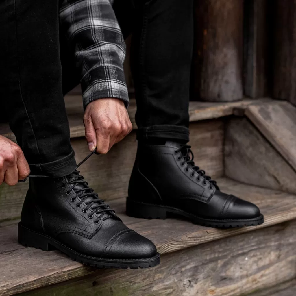 Vanguard | Black Waxed Roughout