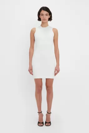 VB Body Mini Dress In White