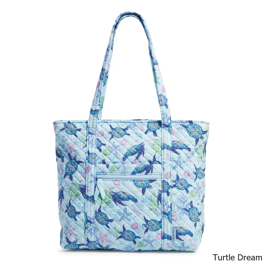 Vera Bradley Recycled Cotton Large Vera Tote Bag