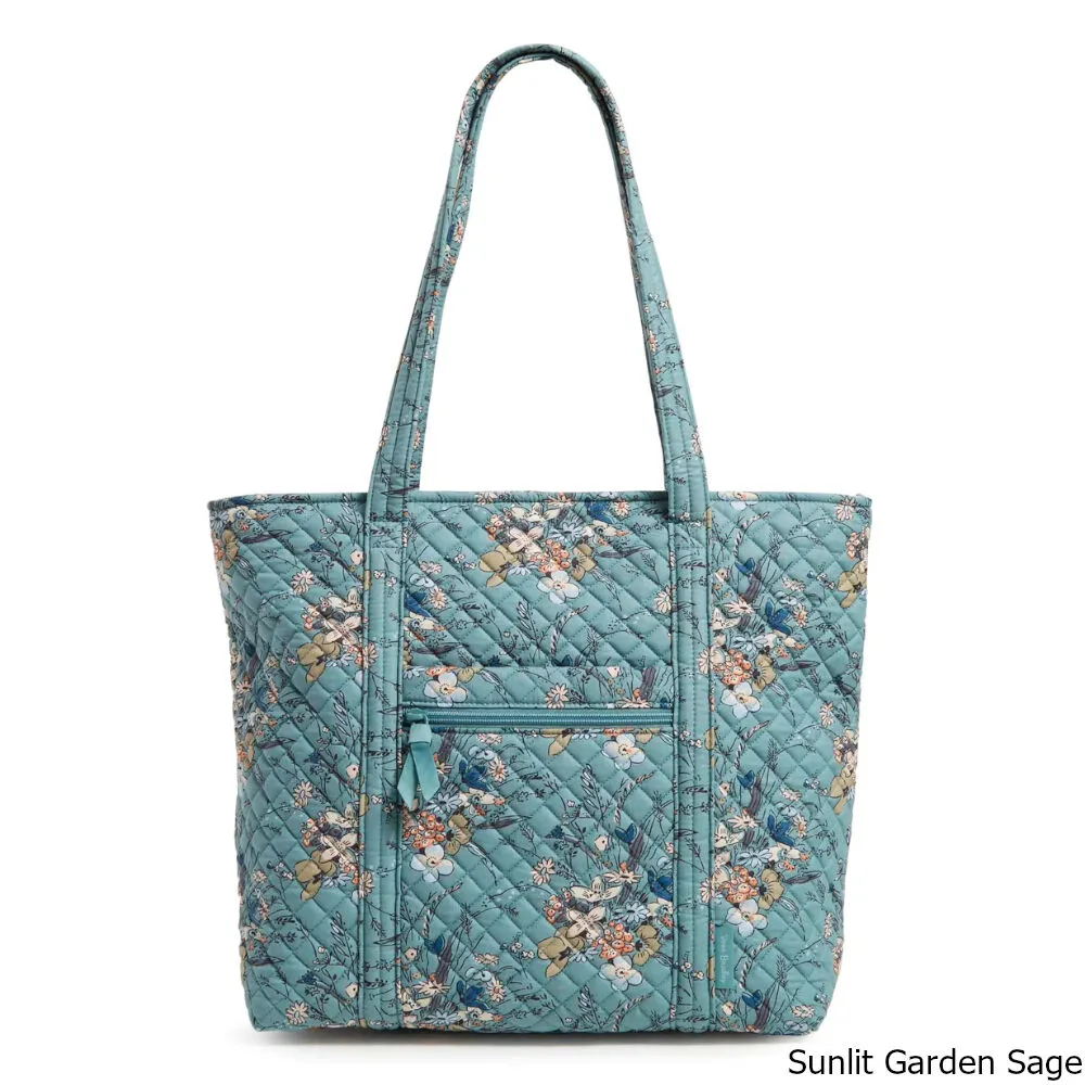 Vera Bradley Recycled Cotton Large Vera Tote Bag