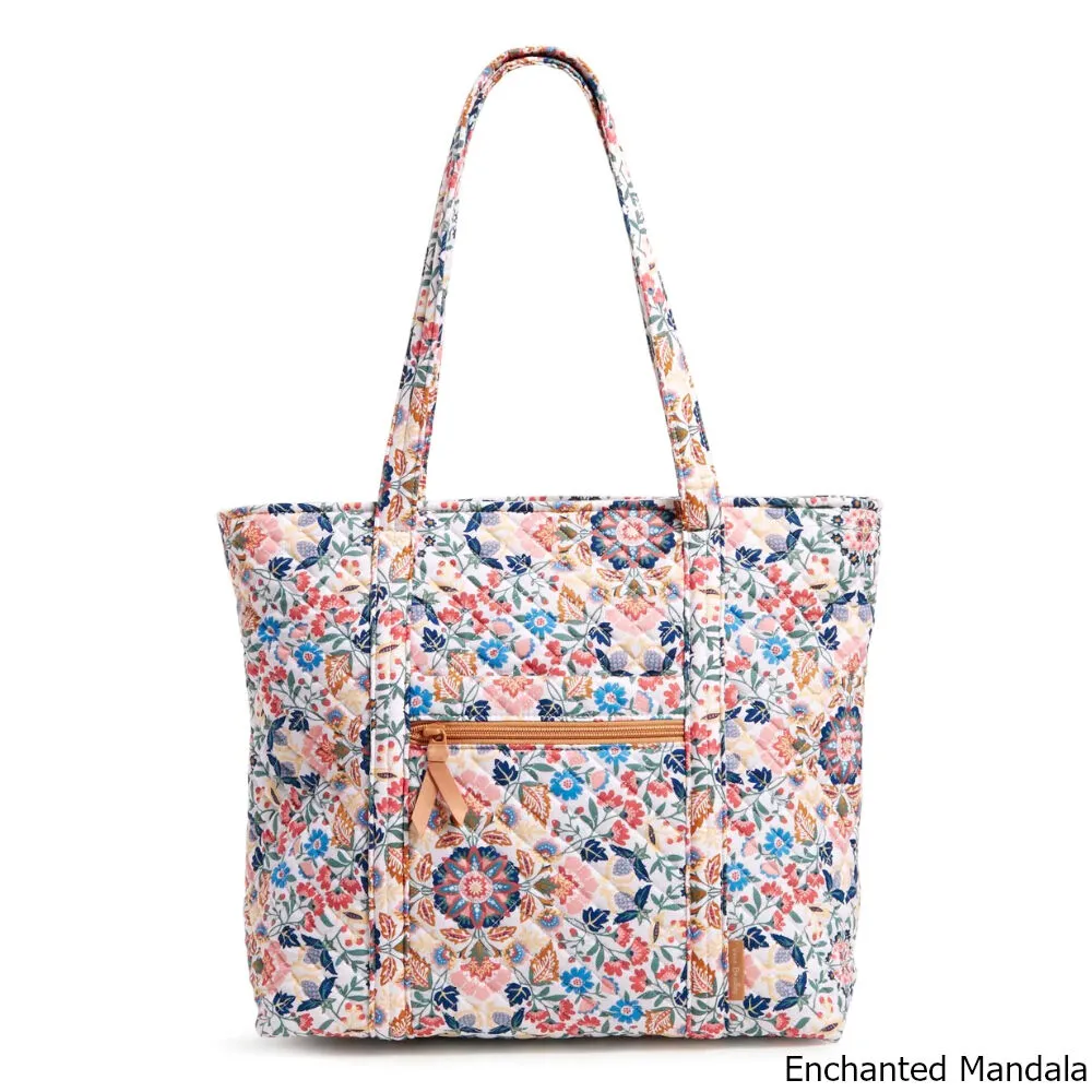 Vera Bradley Recycled Cotton Large Vera Tote Bag