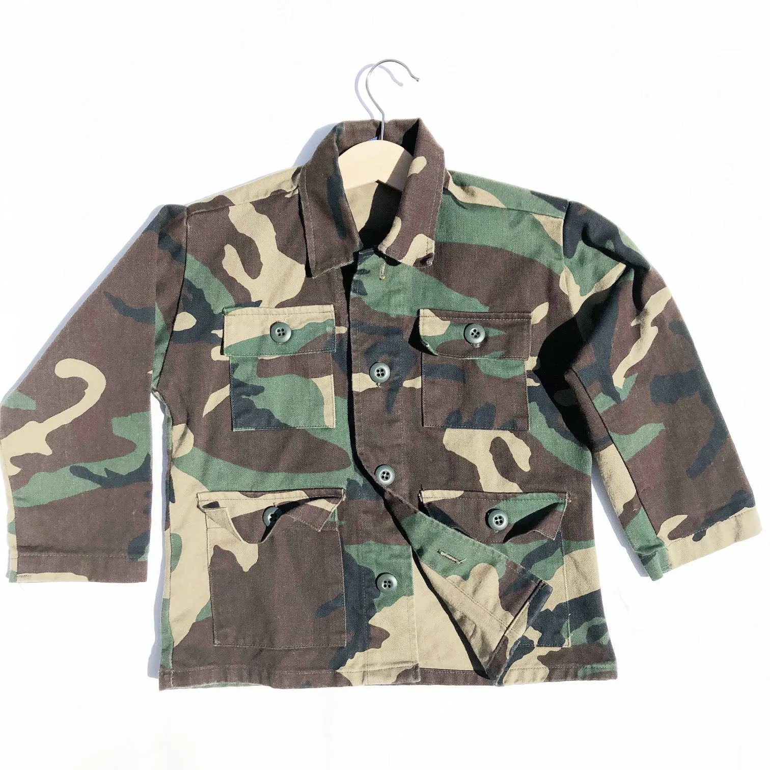 Vintage Camouflage Jacket size 5-6