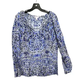 Willa Top Designer By Lilly Pulitzer In Taverna Tile All Over , Size: L